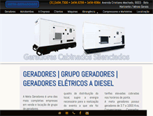 Tablet Screenshot of metageradores.com.br